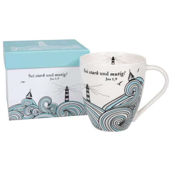 Produktbild des Artikels Tasse "Sei stark" ()