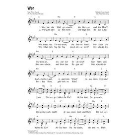 Produktbild des Artikels Wer (Noten - Download)