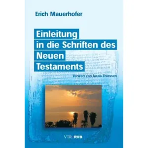 Produktbild des Artikels Einleitung in die Schriften des Neuen Testament (Buch - Paperback)