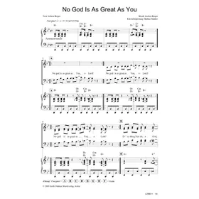 Produktbild des Artikels No God Is As Great As You (Noten - Download)