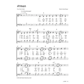 Produktbild des Artikels Atmen (Noten - Download)
