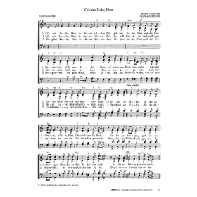 Produktbild des Artikels Gib mir Ruhe, Herr (Noten - Download)