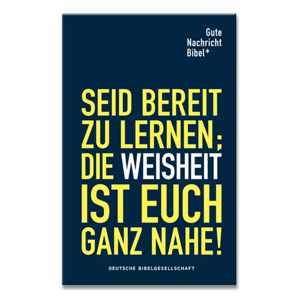 Produktbild des Artikels Gute Nachricht Bibel - Edition für Schule und Gemeinde - dunkelblau (Bibel - Gebunden)