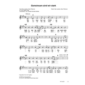 Produktbild des Artikels Gemeinsam sind wir stark (Noten - Download)