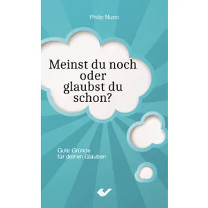 Produktbild des Artikels Meinst du noch oder glaubst du schon? (Buch - Taschenbuch)