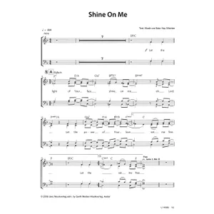 Produktbild des Artikels Shine On Me (Noten - Download)