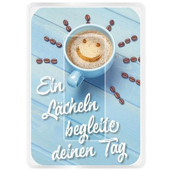 Produktbild des Artikels Reinigungs-Pad "Ein Lächeln begleite deinen Tag" ()