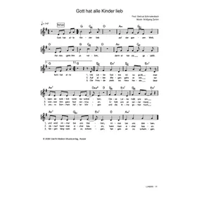 Produktbild des Artikels Gott hat alle Kinder lieb (Noten - Download)