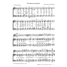 Produktbild des Artikels Wir stehen mit euch heute (Noten - Download)