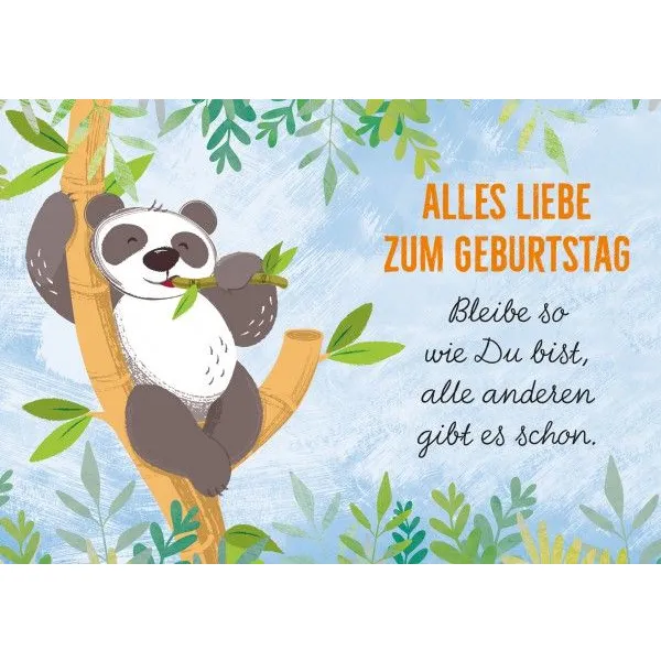 Produktbild des Artikels Faltkarte - Alles Liebe zum Geburtstag (Schreibwaren)