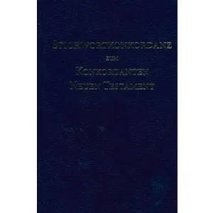 Produktbild des Artikels Stichwortkonkordanz zum Konkordanten Neuen Testament (Bibel - Gebunden)