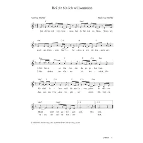 Produktbild des Artikels Bei dir bin ich willkommen (Noten - Download)