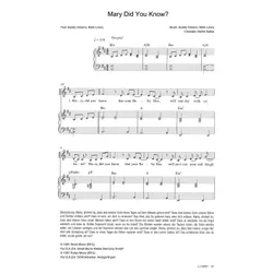 Produktbild des Artikels Mary Did You Know (Noten - Download)