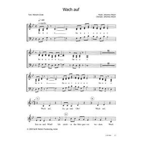 Produktbild des Artikels Wach auf (Noten - Download)