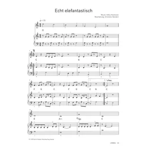 Produktbild des Artikels Echt elefantastisch (Noten - Download)