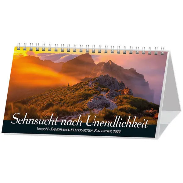 Produktbild des Artikels Sehnsucht nach Unendlichkeit 2026 (Kalender - Spiralbindung)
