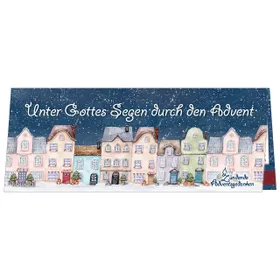 Produktbild des Artikels Streichholz-Adventskalender "Unter Gottes Segen durch den Advent" ()