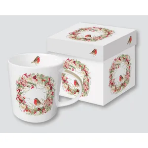 Produktbild des Artikels Tasse "Weihnachtskranz" ()