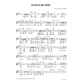 Produktbild des Artikels Ich bin in der Stille (Noten - Download)