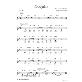 Produktbild des Artikels Neujahr (Noten - Download)