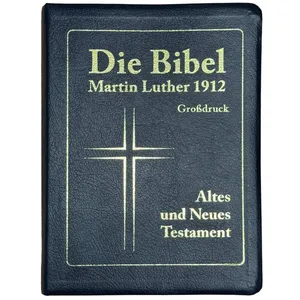 Produktbild des Artikels Die Bibel Martin Luther 1912 - Grossdruck (Bibel - Leder)