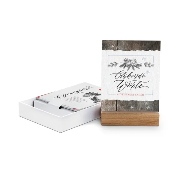 Produktbild des Artikels Blühende Worte - Adventskalender ()