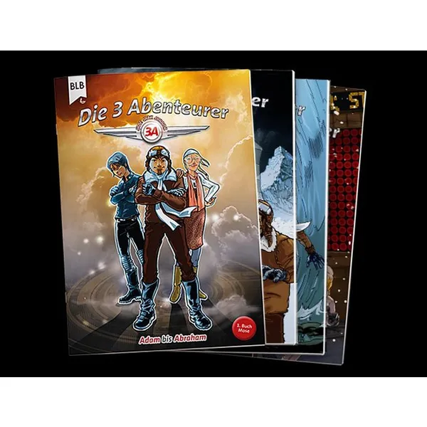 Produktbild des Artikels Die drei Abenteurer AT - Paket (Buch - Geheftet)