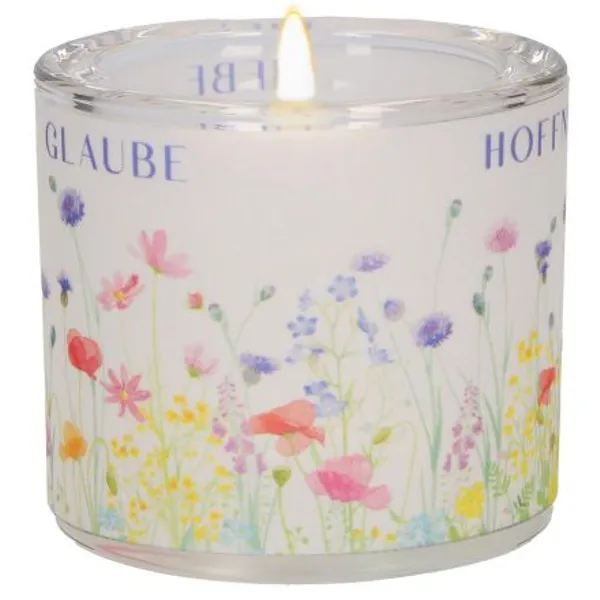 Produktbild des Artikels Windlicht LichtMomente "Glaube, Hoffnung, Liebe" ()