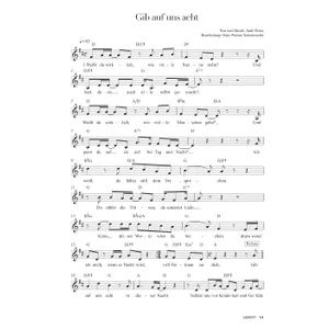 Produktbild des Artikels Gib auf uns acht (Noten - Download)