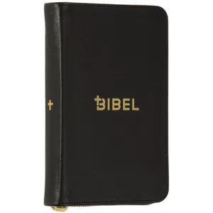 Produktbild des Artikels Schlachter 2000 - Miniaturausgabe Kalbsleder, schwarz, Goldschnitt (Bibel - Leder)