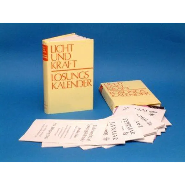 Produktbild des Artikels Licht und Kraft, Reiseausgabe 2026 (Kalender - Geheftet)