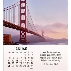 Produktbild des Artikels Schönheit des Lichts 2026 - Tischkalender (Kalender - Spiralbindung)
