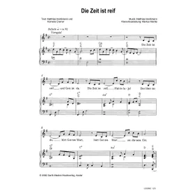 Produktbild des Artikels Die Zeit ist reif (Noten - Download)