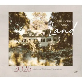 Produktbild des Artikels Ein kleines Stück Land 2026 (Kalender - Geheftet)