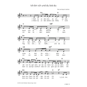 Produktbild des Artikels Ich bin ich und du bist du (Noten - Download)