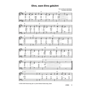 Produktbild des Artikels Ehre, wem Ehre gebührt (Noten - Download)