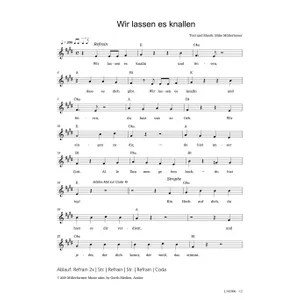 Produktbild des Artikels Wir lassen es knallen (Noten - Download)