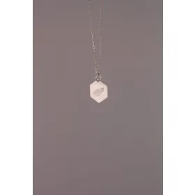Produktbild des Artikels Kette mit Anhänger "Feder" Silber ()