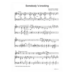 Produktbild des Artikels Somebody 's Knocking (Noten - Download)