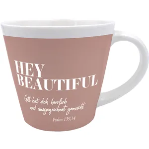 Produktbild des Artikels Tasse "Hey Beautiful" ()