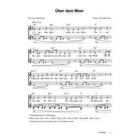 Produktbild des Artikels Über dem Meer (Noten - Download)