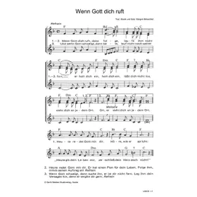 Produktbild des Artikels Wenn Gott dich ruft (Noten - Download)