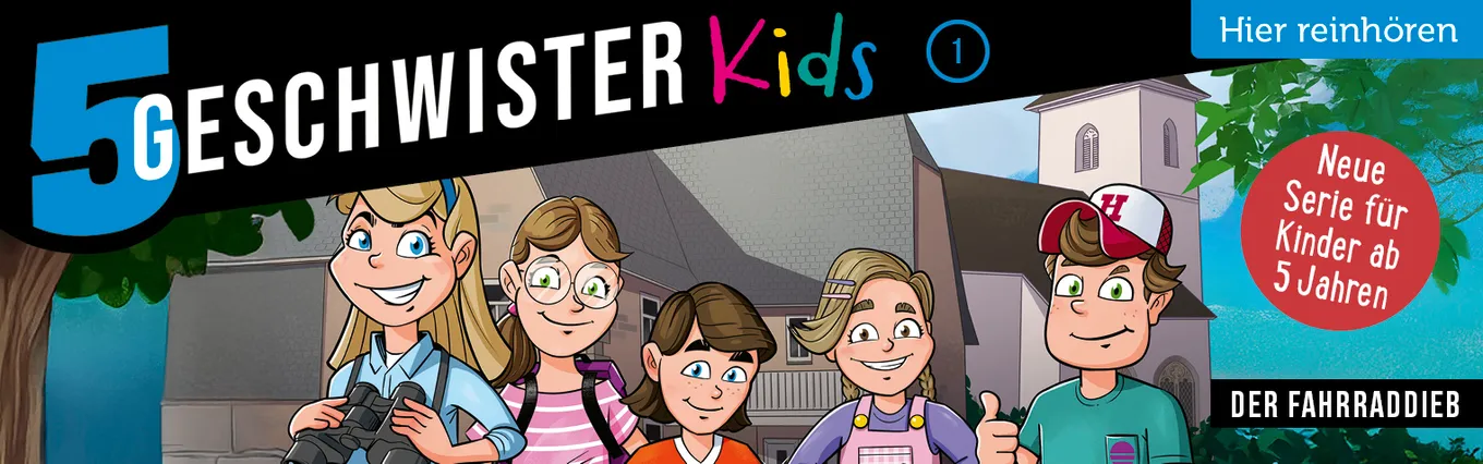 Banner zu 5 Geschwister Kids
