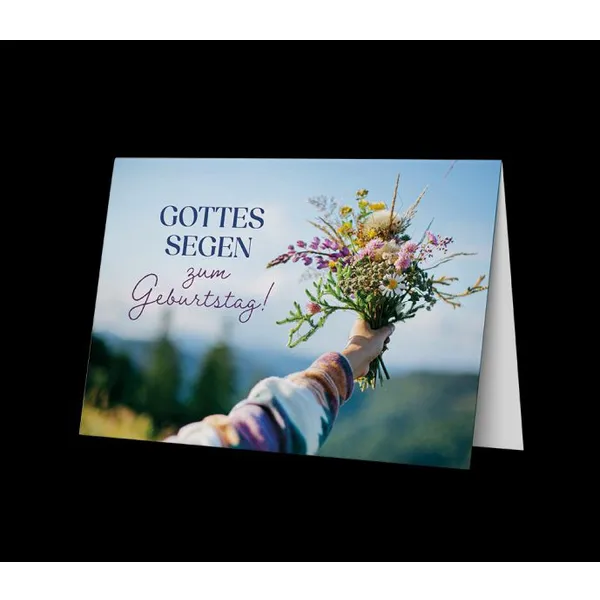 Produktbild des Artikels Faltkarte - Geburtstag (Schreibwaren)