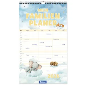 Produktbild des Artikels Mein Familienplaner 2026 (Kalender - Spiralbindung)