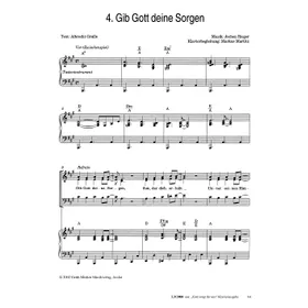 Produktbild des Artikels Gib Gott deine Sorgen (Noten - Download)