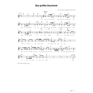 Produktbild des Artikels Das größte Geschenk (Noten - Download)