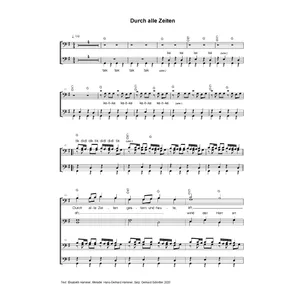 Produktbild des Artikels Durch alle Zeiten (Noten - Download)