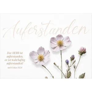 Produktbild des Artikels Faltkarte "Auferstanden" (Schreibwaren)