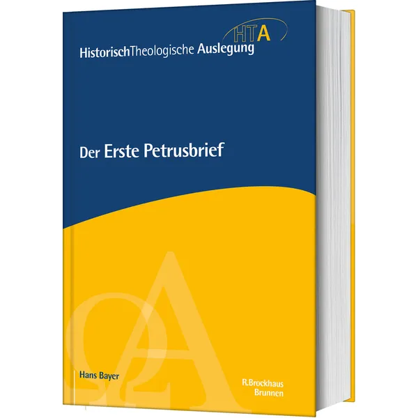 Produktbild des Artikels Der Erste Petrusbrief (Buch - Hardcover)